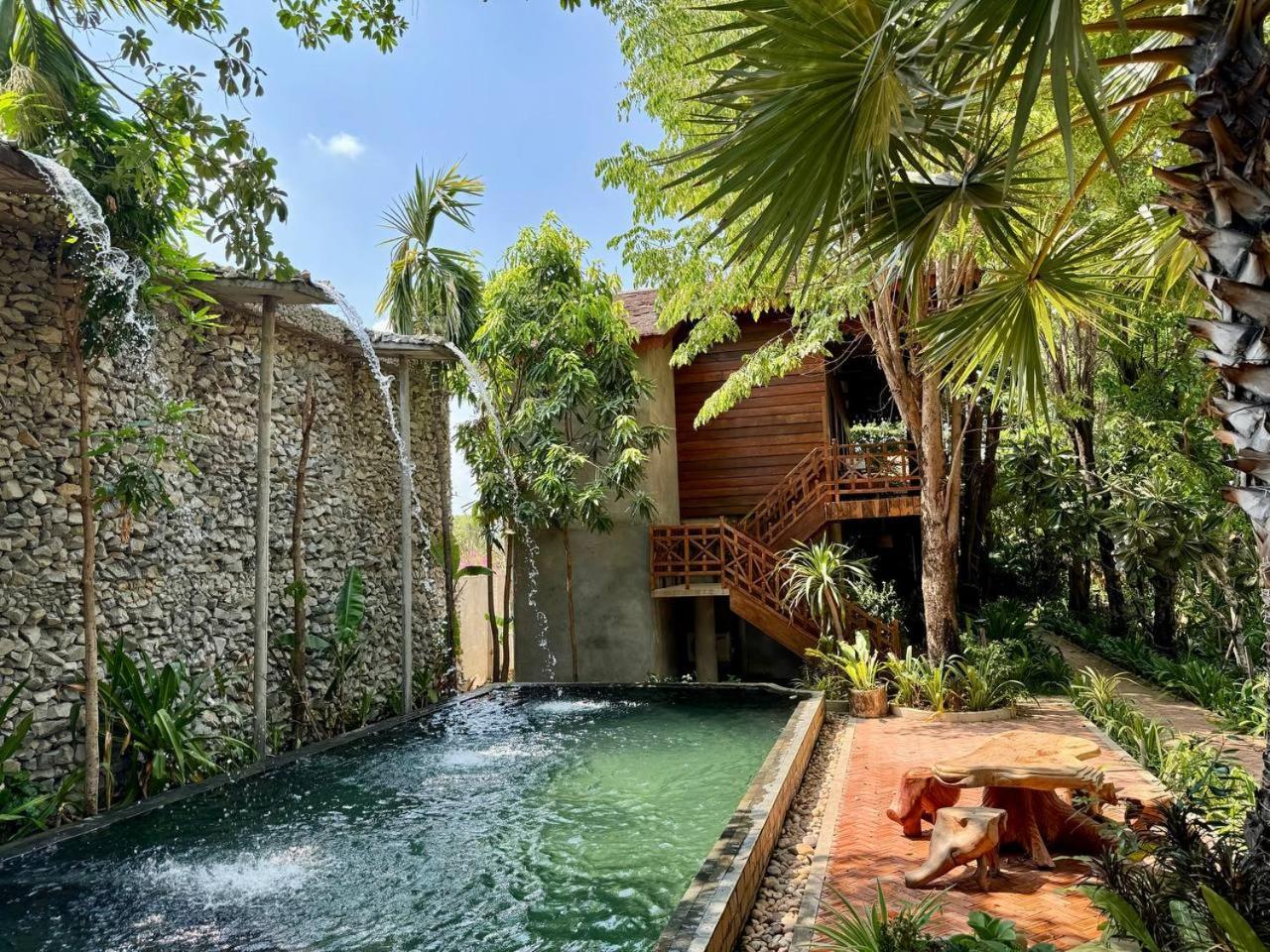 Dontrei Villa Angkor Siem Reap Exteriér fotografie